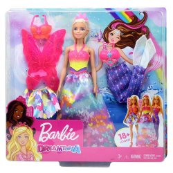 barbie dreamtopia dress up doll gift set